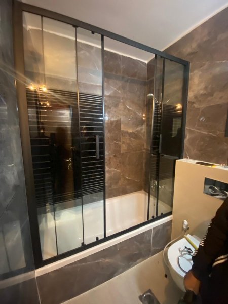 شاور مستقيم مخطط